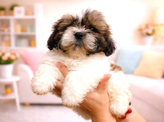Safkan Shih Tzu Erkek Yavru  A Scr Belgeli Anne Baba
