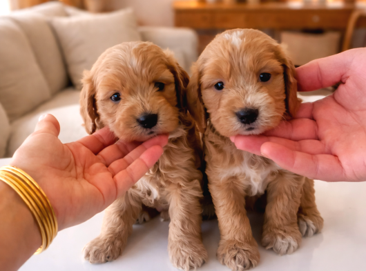 Poodle Ayarında Maltipo Yavruları