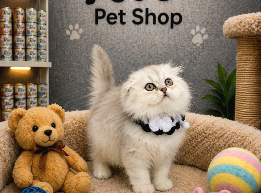 Mükemmel A Kalite Scottish Longhair Silver Yavrumuz görsel