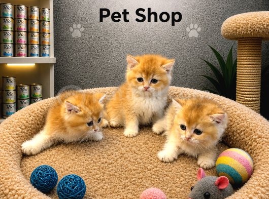 Harika Güzellikte British Shorthair Golden Yavrularımız görsel