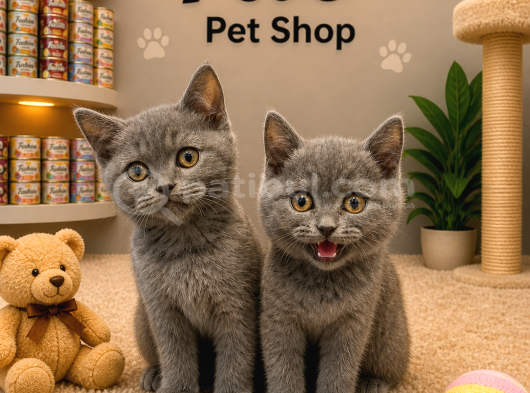 Çok Oyuncu Çok Güzel British Shorthair Yavrularımız görsel