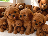 Ayıcık Gibi Mini Boy Maltipoo Yavruları
