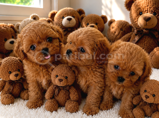 Ayıcık Gibi Mini Boy Maltipoo Yavruları görsel