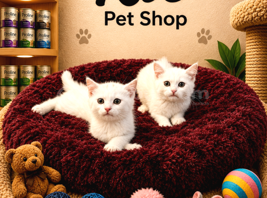 Beyaz British Shorthair Yavrularımız görsel