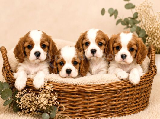 Safkan Cavalier King Charles Bebekler