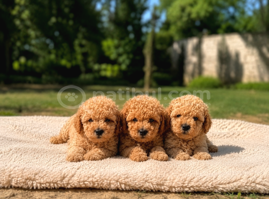 Bal Gibi Toy Poodle Yavruları görsel