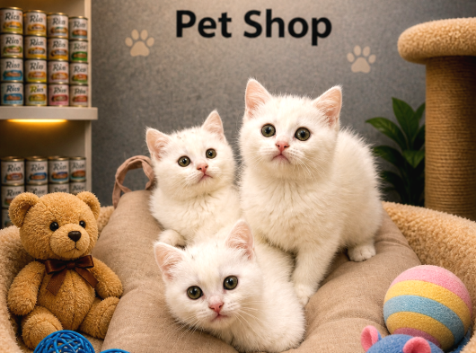 Mükemmel Güzellikte Beyaz British Shorthair Yavrularımız görsel