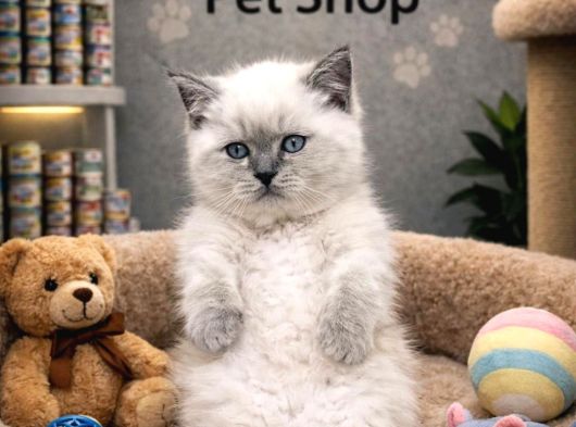 Mükemmel Güzellikte British Shorthair Blue Point Yavrularımz görsel