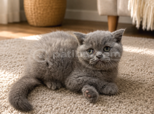 Top Kafa British Shorthair Yavrularımız görsel