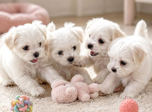 Üst Kalite Maltese Terrier Yavrularımız görsel