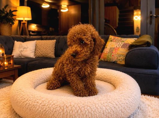 Toy Poodle Ve Teacup Red Yavrular Yeni Ailelerini Bekliyor görsel
