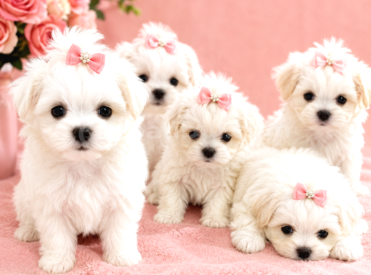 Kore Teacup Maltese Terrier Bebeklerimiz görsel