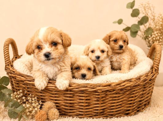 Sevgi̇ Dolu Malti̇poo Yavrular