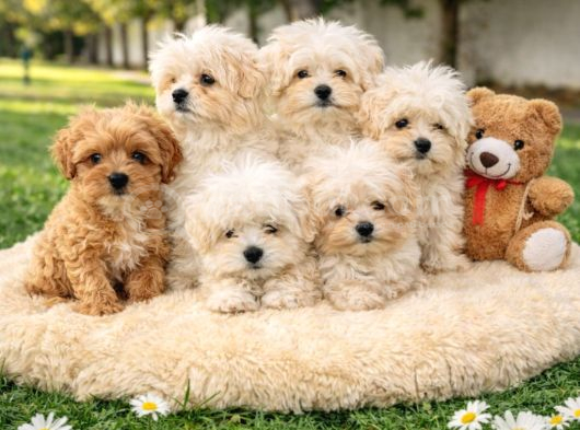 Müthi̇ş Rakamlara Gerçek Malti̇poo Yavrular görsel