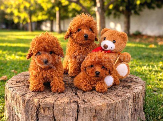 A Kali̇te Gerçek Ori̇ji̇nal Toy Poodle Yavrular