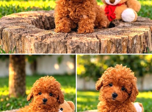 A Kali̇te Gerçek Ori̇ji̇nal Toy Poodle Yavrular görsel