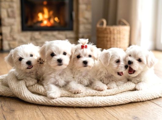 Core Teacup Maltese Bebekler görsel